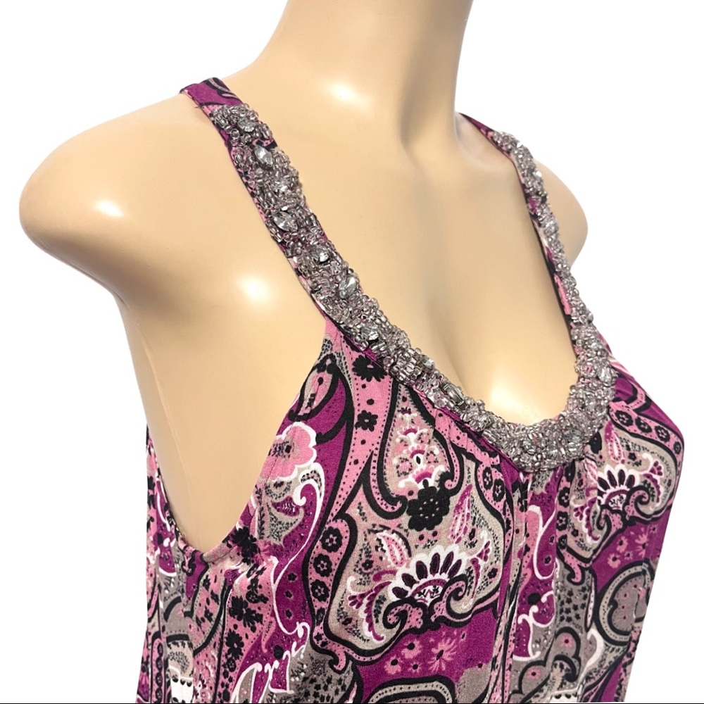 Vintage INC International Concepts Paisley S Top - Picture 2 of 8